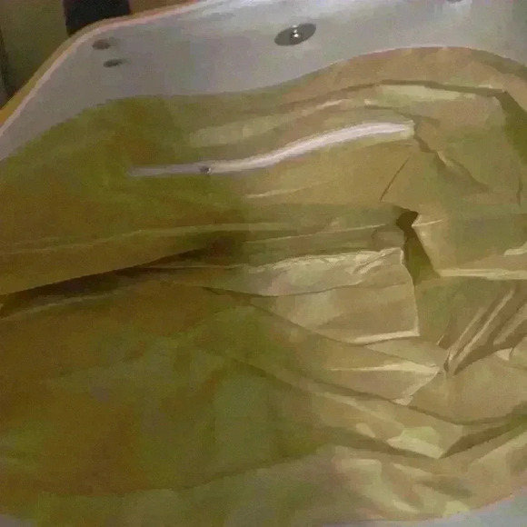 Baseball Print Stitching Canvas Tote - Picture 5 of 5